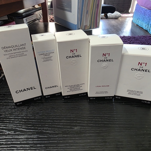 CHANEL Makeup Remover and Skincare Collection - White